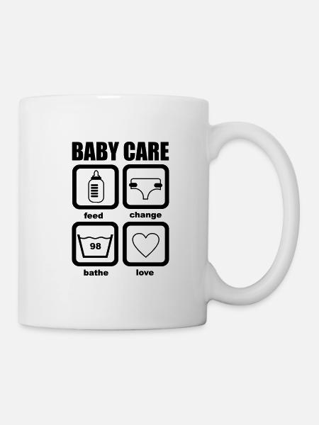 baby - Tasse - Weiß