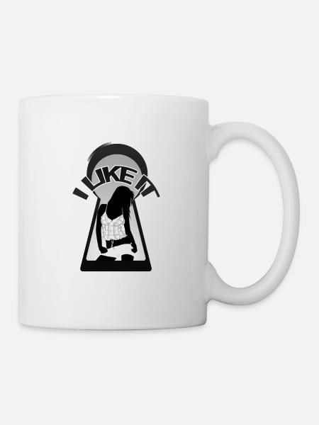 Ich mag es - Tasse - Weiß