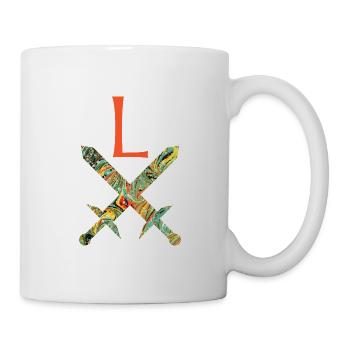 épées croisées e 200 l - Mug blanc - blanc - Droite