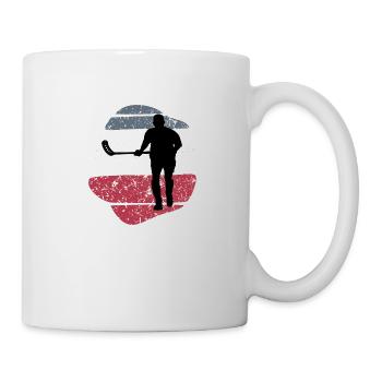 Floorball floorball floorball season bandyplay - Mug - white - Right