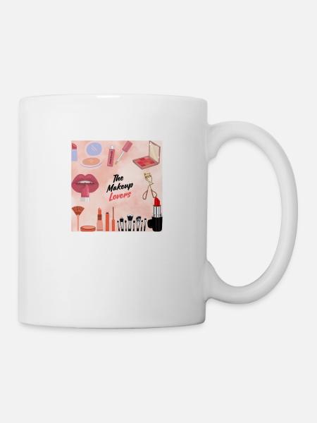 The Makeup Lovers - Tasse - Weiß