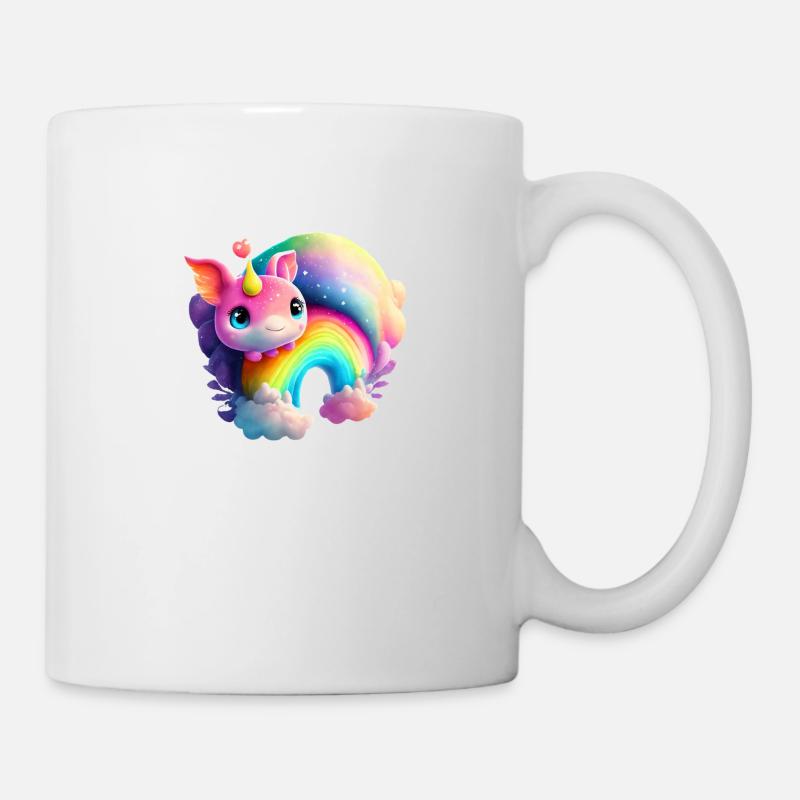 Arc-en-ciel - Mug blanc - blanc