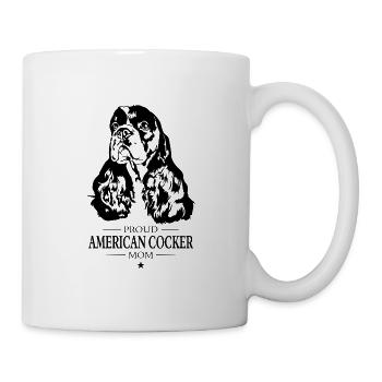 American Cocker Maman Chiens Cocker Spaniel Wilsigns - Mug blanc - blanc - Droite