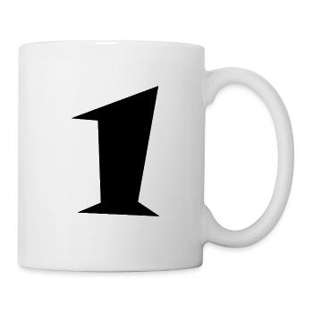 1. 1 JAHR. 1. GEBURTSTAG. 1 JAHR GEBURTSTAG. 1 - Tasse - Weiß - Rechts