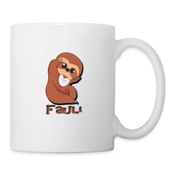 Fauli the sloth - Mug - white - Right