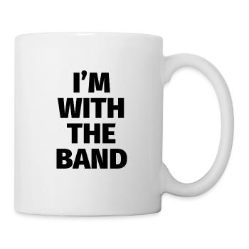 funny music concert - Mug - white - Right