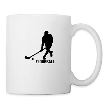 floorball unihockey floorballteam floorballspieler - Tasse - Weiß - Rechts