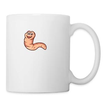 Proud To Say I've Got Worms - Tasse - Weiß - Rechts