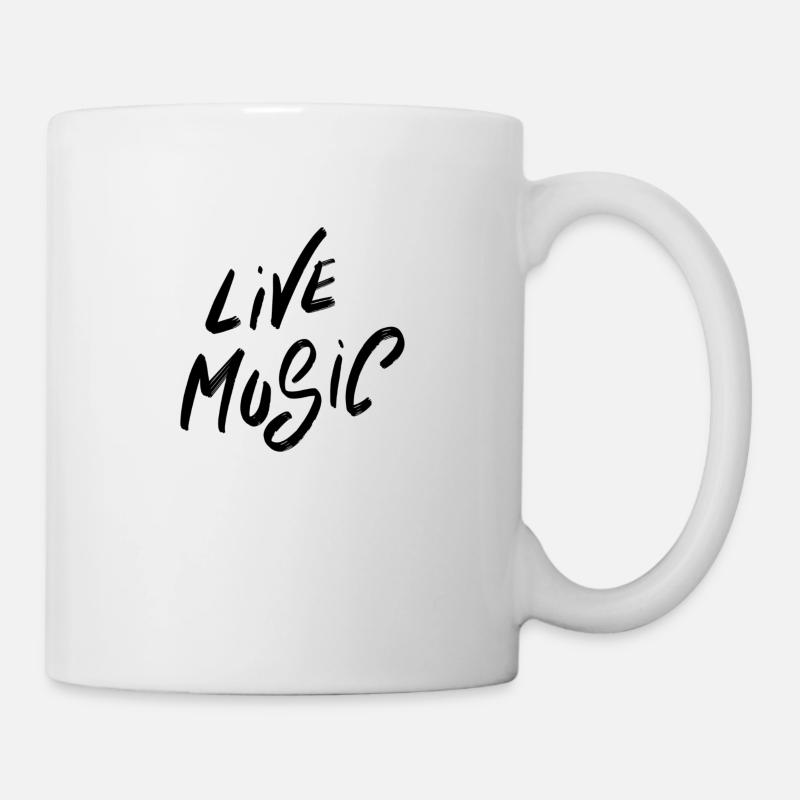 live music! - Mug - white