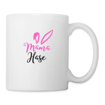 Mama Hase - Tasse - Weiß - Rechts