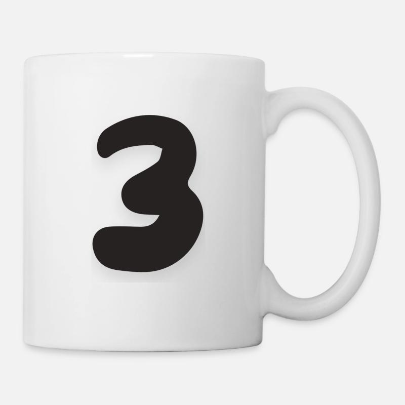 3 - Mug - white