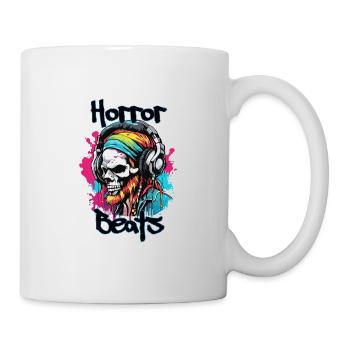 Casque / Audio / Musique / Son / Cool - Mug blanc - blanc - Droite