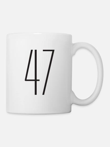 47 - Tasse - Weiß
