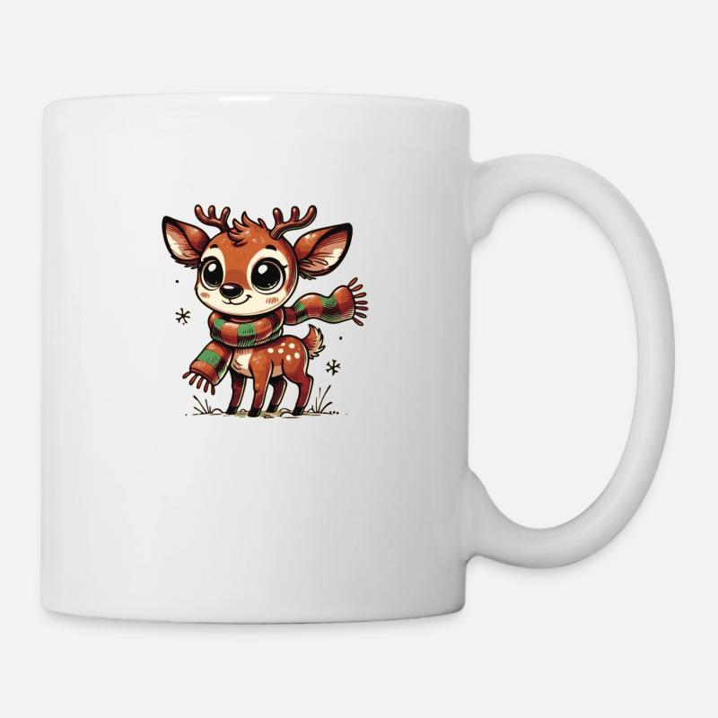 Bébés cerfs - Mug blanc - blanc