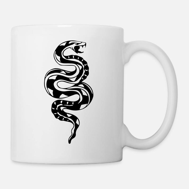 snake - Tasse - Weiß