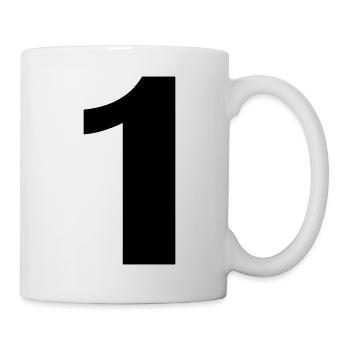 1 - Tasse - Weiß - Rechts