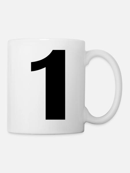1 - Tasse - Weiß