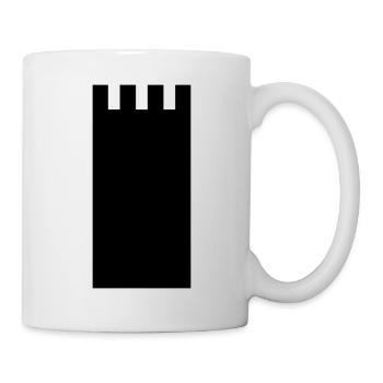 tour - Mug blanc - blanc - Droite