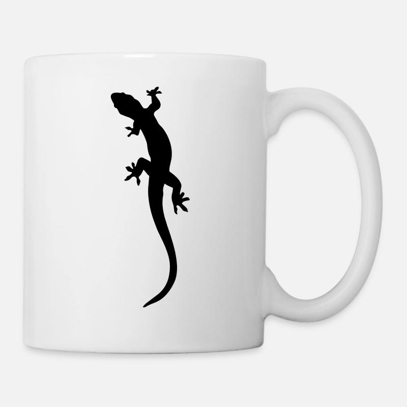 lézard - Mug blanc - blanc