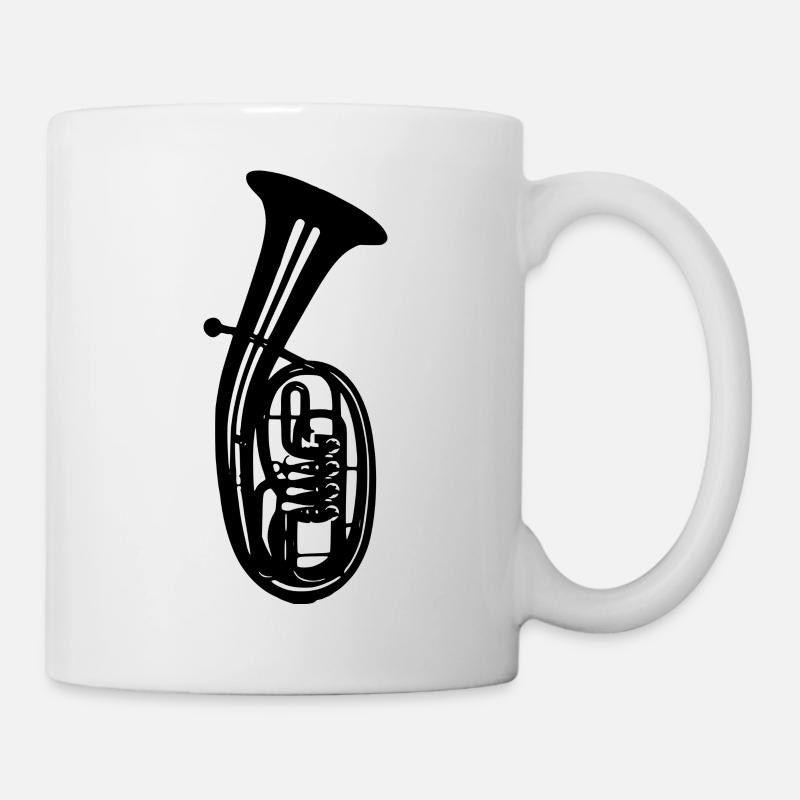 Tenor-Horn - Tasse - Weiß