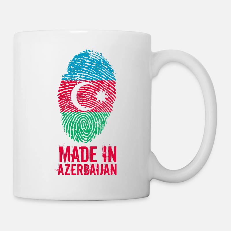 Made In Azerbaïdjan / Azerbaïdjan / Azərbaycan - Mug blanc - blanc