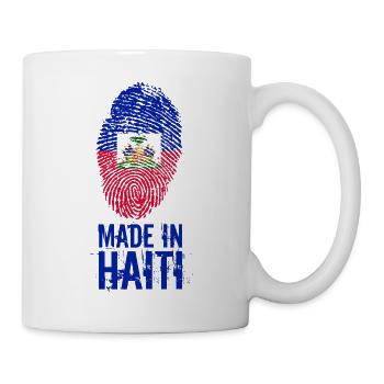 Made In Haiti / Ayiti / Haïti - Tasse - Weiß - Rechts