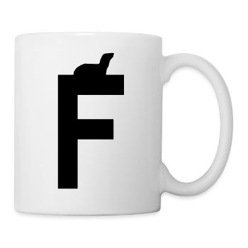 F furet/fouine - Mug blanc - blanc - Droite