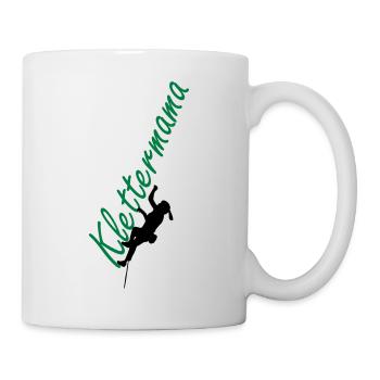 Klettermama - Tasse - Weiß - Rechts