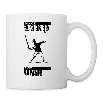 Make LARP Not War - Mug - white - Right