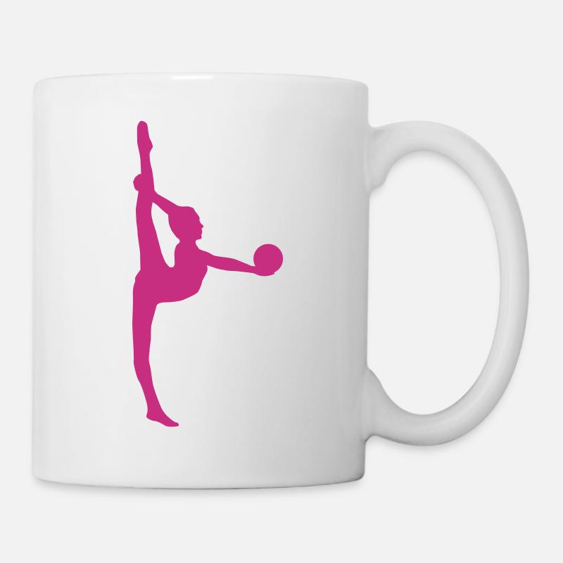 ball_turnerin_1c - Tasse - Weiß