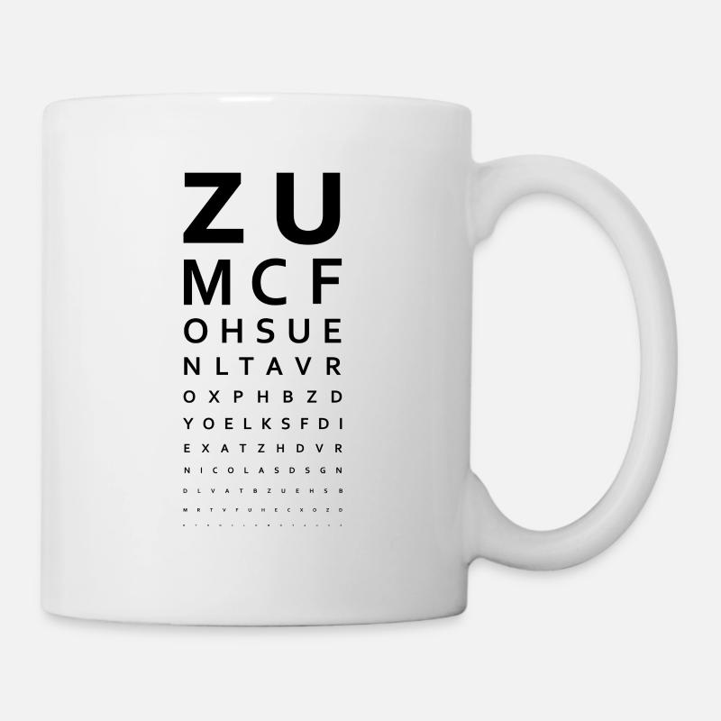 Opticien - Mug blanc - blanc