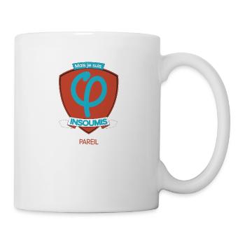 TShirt - "Les Insoumis" - Mug blanc - blanc - Droite
