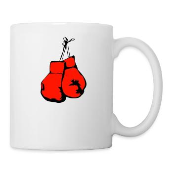 boxeur kick boxing boxe boxe arts martiaux thaïlandais sp - Mug blanc - blanc - Droite