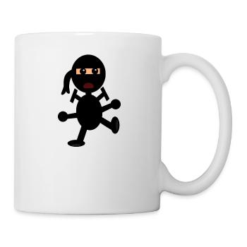 karate martial arts thai boxing ninja kickboxing6 - Mug - white - Right