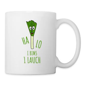 Halo I Bims 1 Lauch Grün - Tasse - Weiß - Rechts