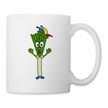 Allium as a helm - Mug - white - Right