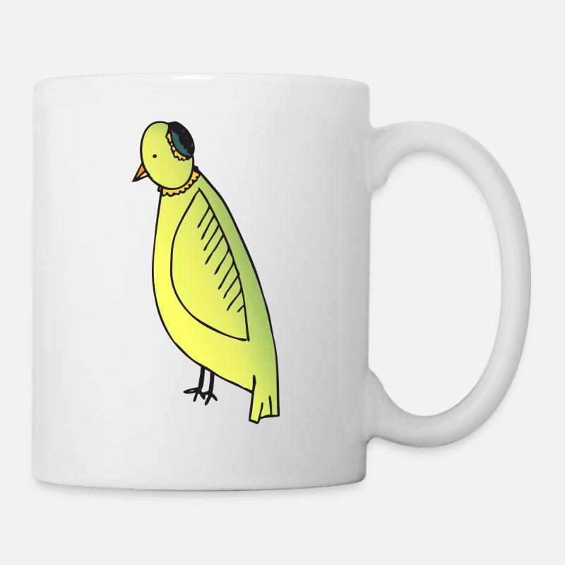 oiseau Mamma - Mug blanc - blanc