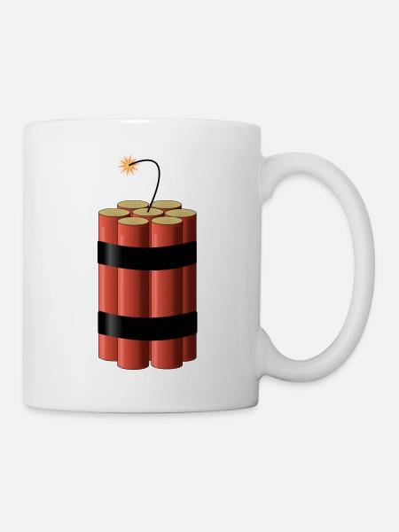 Dynamit - Tasse - Weiß