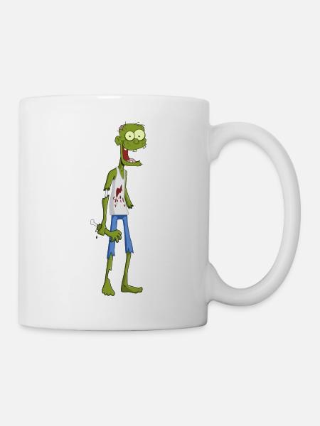 Zombie - Tasse - Weiß