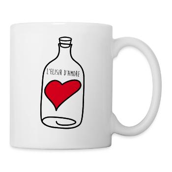 Elisir d'amore opera by Donizzetti - Mug - white - Right