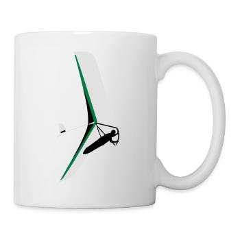 Hängegleiter / Hangglider / Drachen Atos - Tasse - Weiß - Rechts