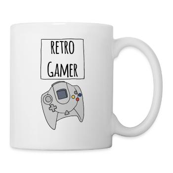 Retro Gamer DC - Mug blanc - blanc - Droite