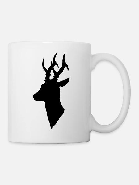 Chevreuil - Mug blanc - blanc