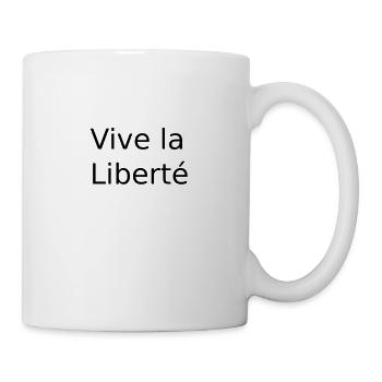 Vive la liberte - Mug - white - Right