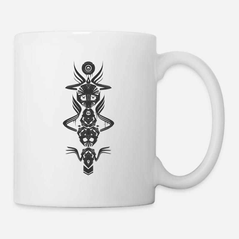 Totem skull 23 - Mug blanc - blanc