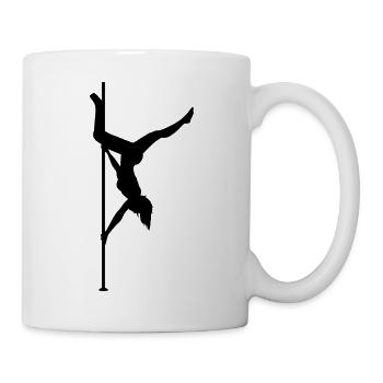 Poledance Pole Dancing Dance Pole Dancing - Mug - white - Right