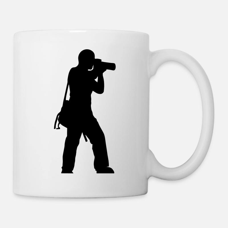 fotograf - Tasse - Weiß