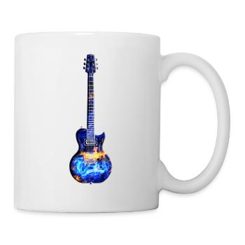 Blues guitare électrique « Universe » - Mug blanc - blanc - Droite
