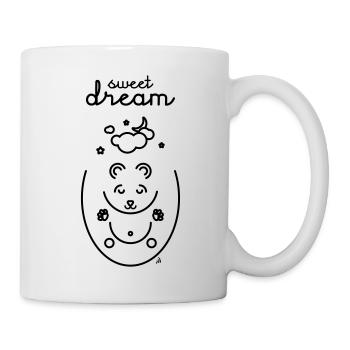 Dream bear - Mug - white - Right