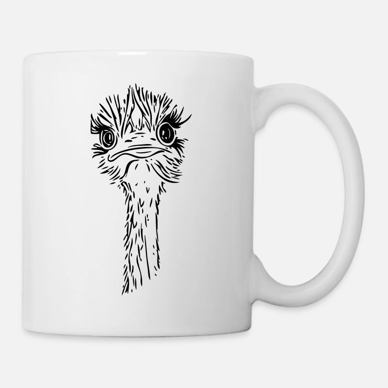 emu 2 - Tasse - Weiß